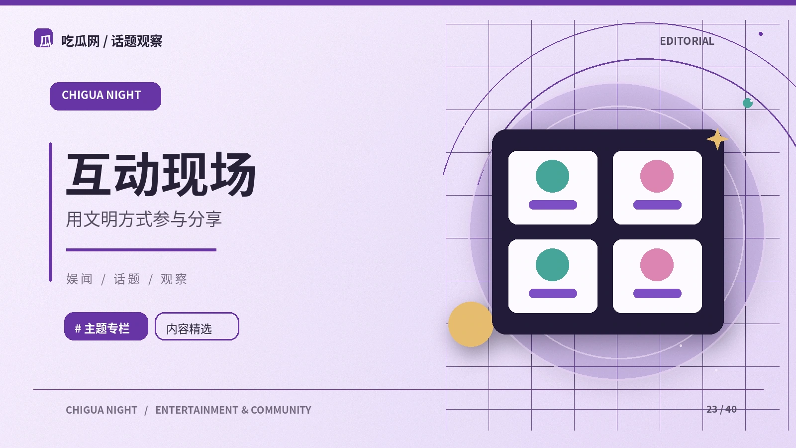 话题讨论空间